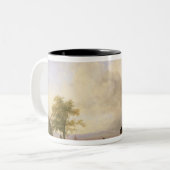 Die ländliche Hochzeit Zweifarbige Tasse (Vorderseite Links)