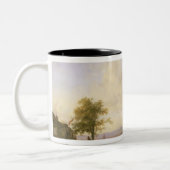 Die ländliche Hochzeit Zweifarbige Tasse (Links)