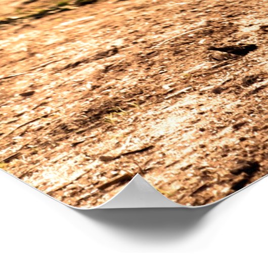 Die Landmeile Poster (Ecke)