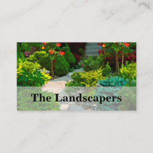 Die Landscaper-Visitenkarte Visitenkarte