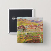 Die Landschaft Button (Vorne & Hinten)