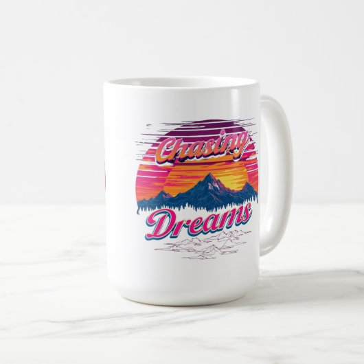 Die Landschaft des Träumers Kaffeetasse (VorderseiteRechts)