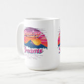 Die Landschaft des Träumers Kaffeetasse (Vorderseite Links)
