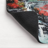 Die Landschaft im Herbst Mousepad (Ecke)