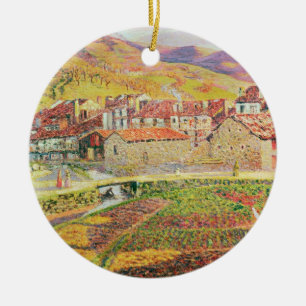 Die Landschaft Keramik Ornament