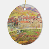 Die Landschaft Keramik Ornament (Links)