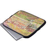 Die Landschaft Laptopschutzhülle (Vorne Knopf)