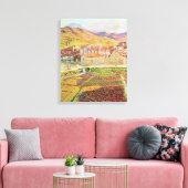 Die Landschaft Leinwanddruck (Insitu (Wohnzimmer))