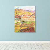 Die Landschaft Leinwanddruck (Insitu (Holzboden))