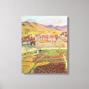 Die Landschaft Leinwanddruck