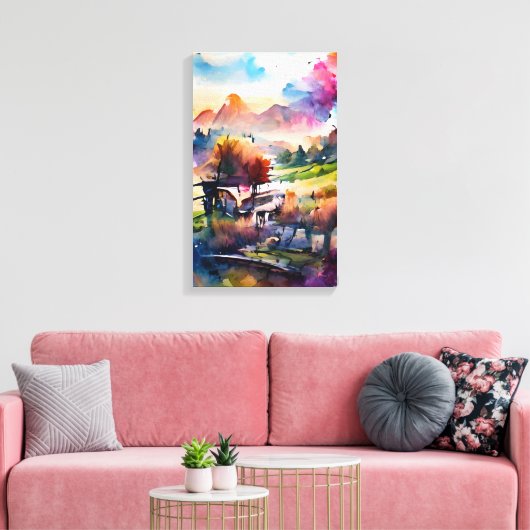 Die Landschaft Leinwanddruck (Insitu (Wohnzimmer))