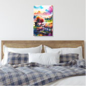 Die Landschaft Leinwanddruck (Insitu (Schlafzimmer))