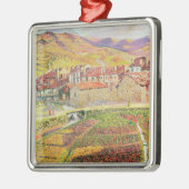 Die Landschaft Ornament Aus Metall (Links)
