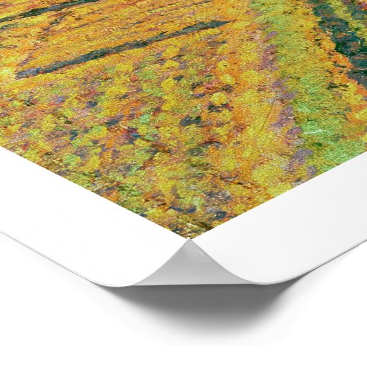 Die Landschaft Poster (Ecke)