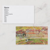 Die Landschaft Visitenkarte (Vorne/Hinten)