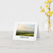 Die Landschaft von Cornish Karte (Gelbe Blume)