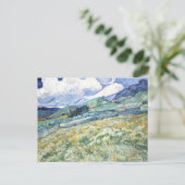 Die Landschaft von Van Gogh aus Saint-Rémy Postkarte (Stehend Vorderseite)