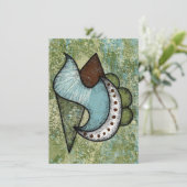 Die Landschaftliche Grußkarte Karte (Stehend Vorderseite)