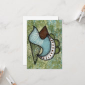 Die Landschaftliche Grußkarte Karte (Vorderseite/Rückseite Beispiel)