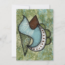 Die Landschaftliche Grußkarte Karte