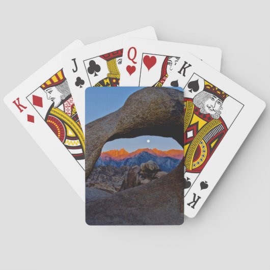 Die Landschaftlichen Alabama-Hügel liegen eingebet Spielkarten (Rückseite)