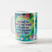 Die Landschaftlichen Straßen des Lebens Kaffeetasse (Vorderseite Links)