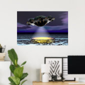 Die Landung (beginnt bei 12,80 Dollar) Poster (Heimbüro)