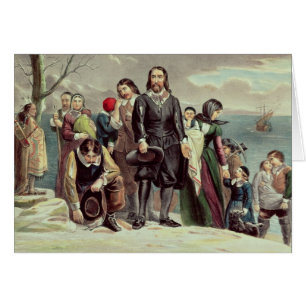 Die Landung der Pilger bei Plymouth