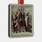 Die Landung der Pilger bei Plymouth Ornament Aus Metall (Rechts)