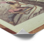 Die Landung der Pilger in Plymouth Poster (Ecke)