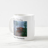 Die Landung der Stockenten Kaffeetasse (Vorderseite Links)