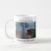 Die Landung der Stockenten Kaffeetasse (Links)