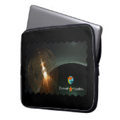 Die Landung des russischen Mondes Laptopschutzhülle (Vorderseite Links)