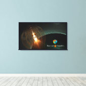 Die Landung des russischen Mondes Leinwanddruck (Insitu (Holzboden))