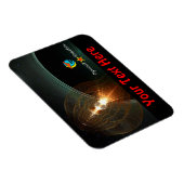 Die Landung des russischen Mondes Magnet (Rechte Seite)