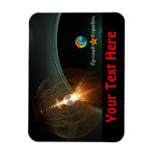 Die Landung des russischen Mondes Magnet (Vertikal)