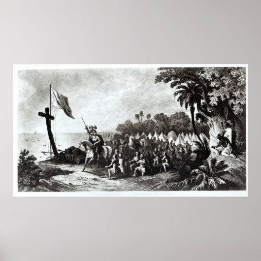 Die Landung in der Bucht von Tampa Poster (Vorne)