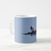 Die Landung in die Sonne Kaffeetasse (Vorderseite Links)