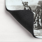 Die Landung in Tampa Bay Mousepad (Ecke)