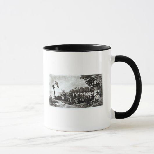 Die Landung in Tampa Bay Tasse (Rechts)