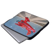Die Landung Laptopschutzhülle (Vorne Knopf)