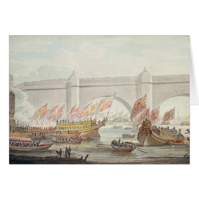 Die Landung Lords Bürgermeister in Westminster (Vorderseite (Horizontal))