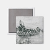 Die Landung von Cadillac Magnet (Vorderseite/Rückseite)