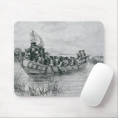 Die Landung von Cadillac Mousepad (Mit Mouse)