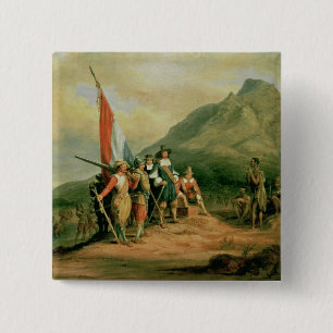 Die Landung von Jan. van Riebeeck Button