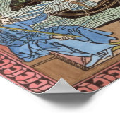 Die Landung von Kolumbus Poster (Ecke)