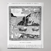 Die Landung von Kolumbus Poster (Vorne)
