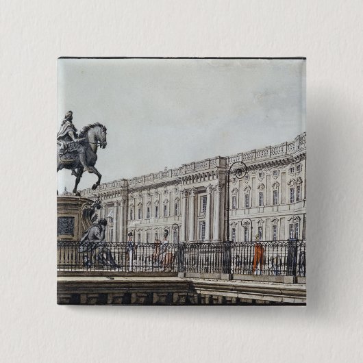Die lange Brücke mit einem aristokratischen Button (Vorderseite)