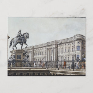 Die lange Brücke mit einem aristokratischen Denkma Postkarte