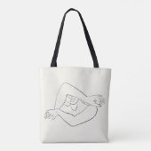 Die lange Geschichte Tasche (Rückseite)